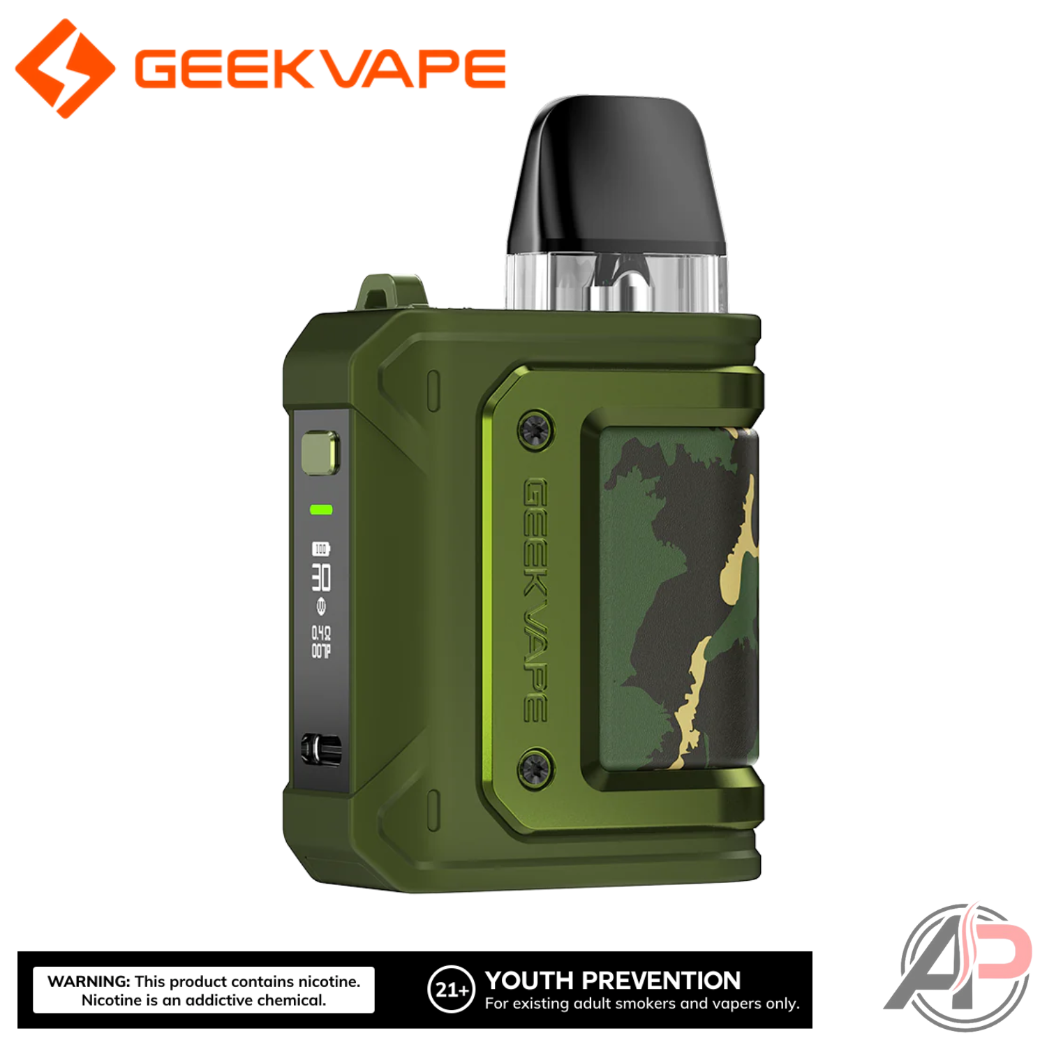 Geek Vape Aegis Hero Q 30W Pod System Starter Kit Device Apvs Geek Vape Aegis Hero Q 30W Pod System Starter Kit Device Apvs