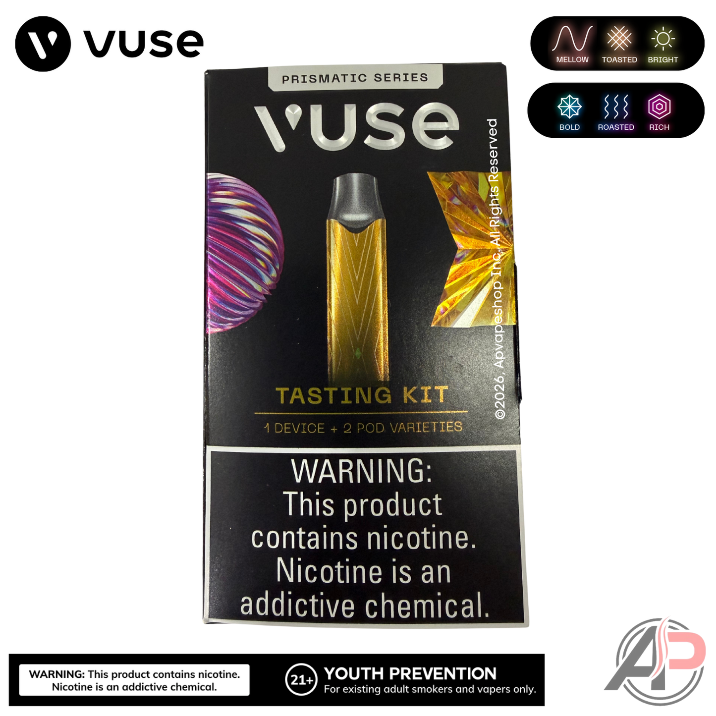 Vuse Alto Prismatic Tasting Starter Kit
