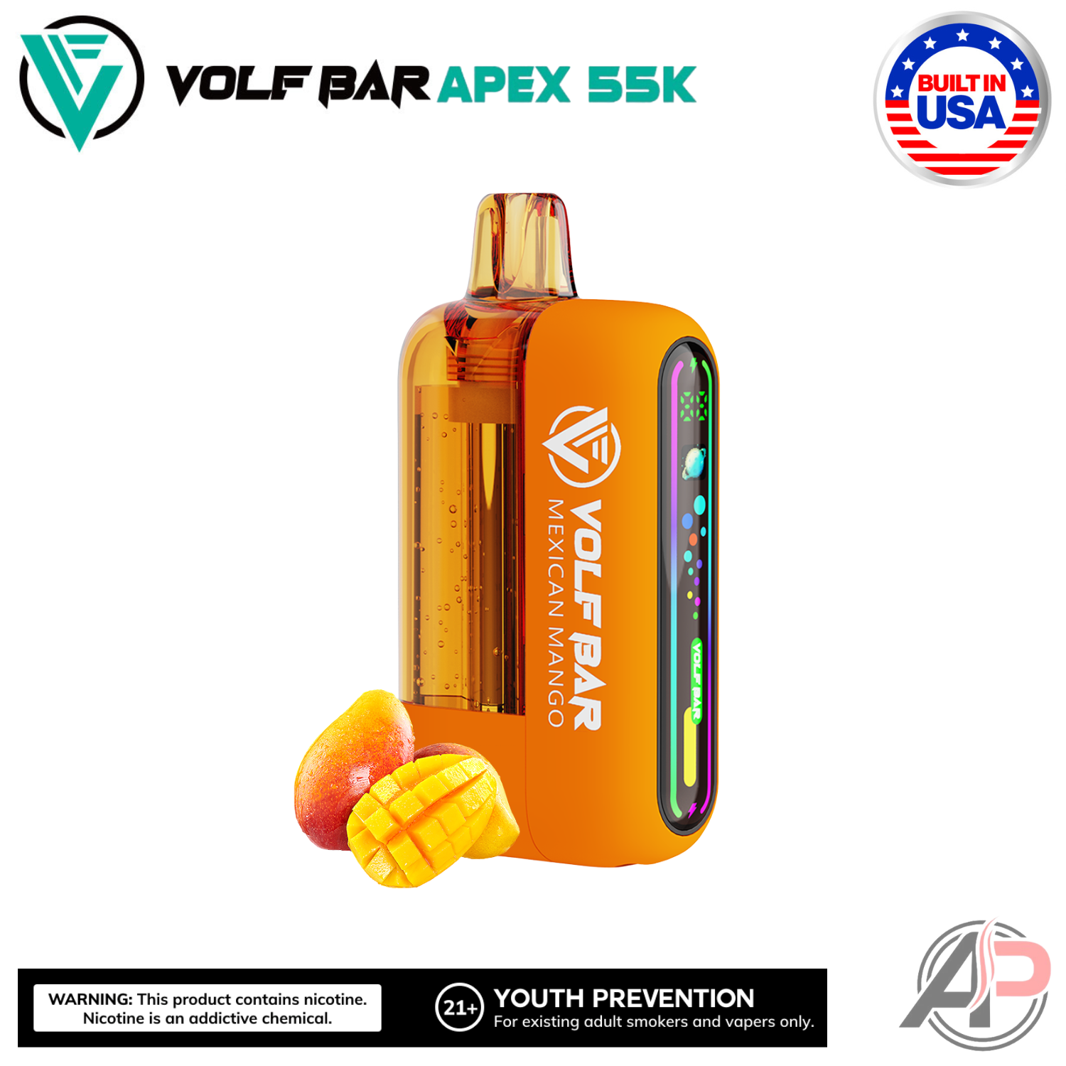 Volf Bar Apex 55,000 Puffs Disposable Vape Device