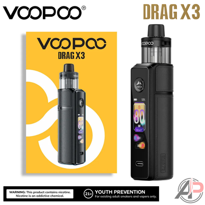 Voopoo Drag X3 80w Pod Mod Stater Kit Device