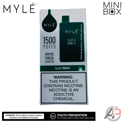 Myle Mini Box 1500 Puffs Disposable Vape Device