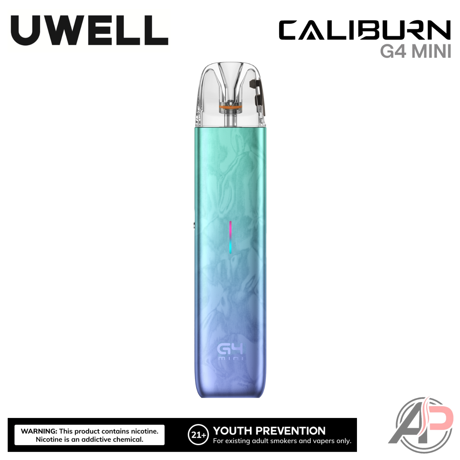 Uwell Caliburn G4 Mini Pods System Starter Kit Device Apvs Uwell Caliburn G4 Mini Pods System Starter Kit Device Apvs