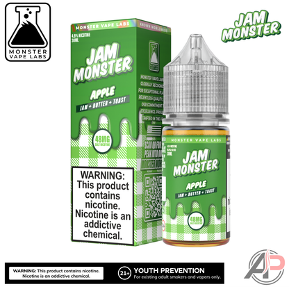 Apple E-Liquid By Jam Monster Vape Labs 100mL