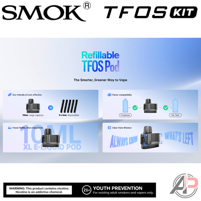 Smok TFOS Pod System Starter Kit Device