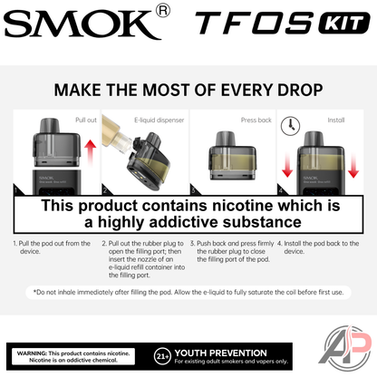 Smok TFOS Pod System Starter Kit Device