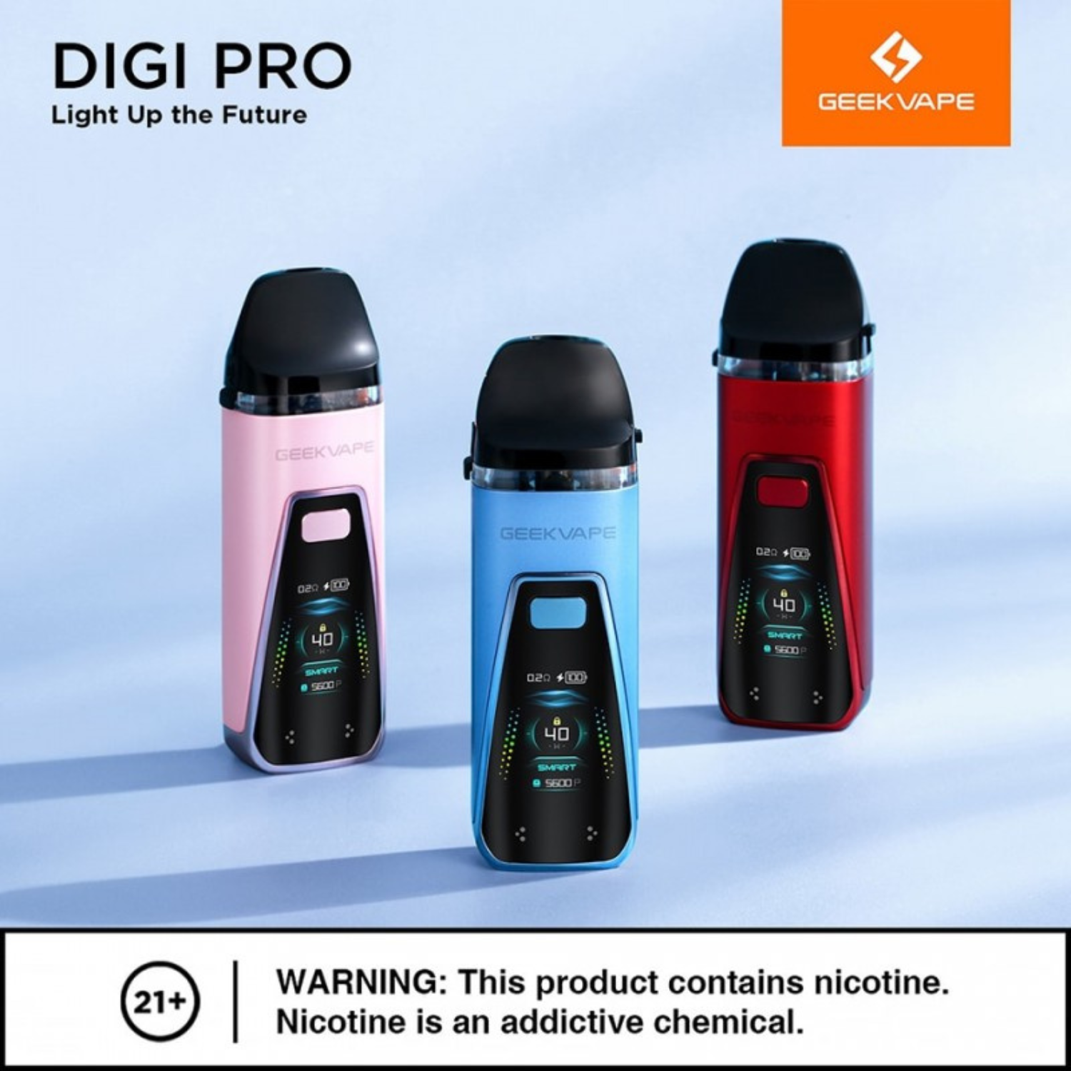 Geek Digi Pro 40w Kit Vape-Komplettset Pod Digi Pro - Geekvape Pod System Geek Digi Pro 40w Kit Vape-Komplettset Pod Digi Pro - Geekvape Pod System