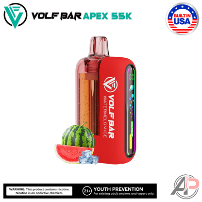 Volf Bar Apex 55,000 Puffs Disposable Vape Device