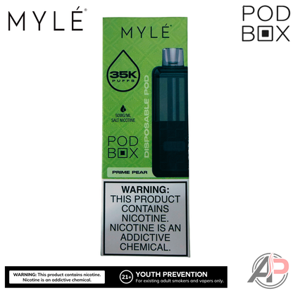 Myle Pod Box 35,000 Puffs Disposable Vape Device Kit