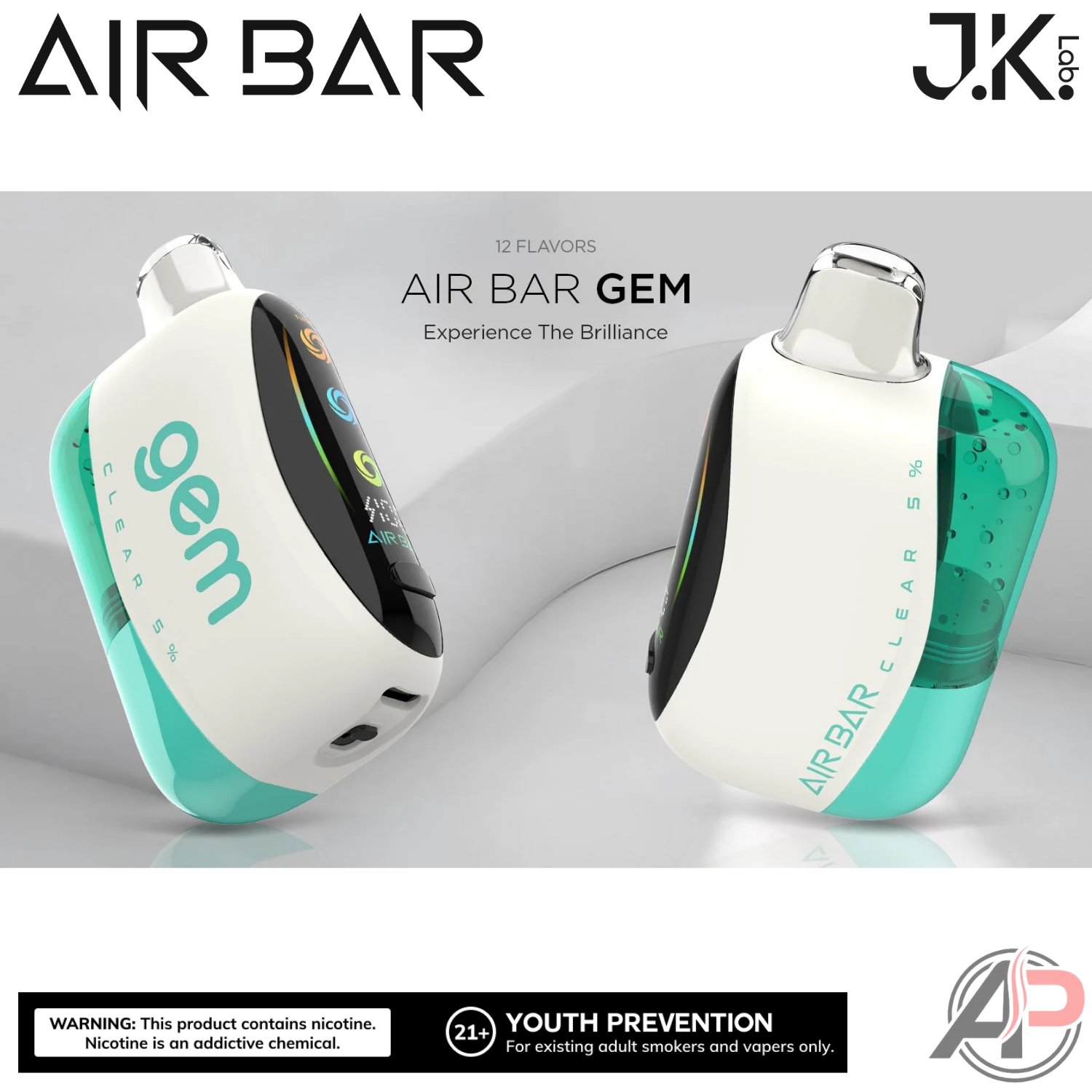 Air Bar Gem 50k Puffs Disposable Vape Device