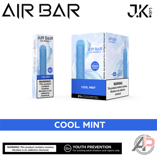 Air Bar Diamond+ Plus 1000 Puffs Disposable Vape Device
