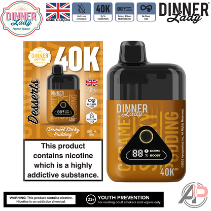 Dinner Lady Desserts 40,000 Puffs Disposable Vape Device