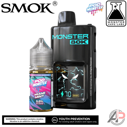 Smok Monster 80k Puffs Refillable Disposable Vape Device