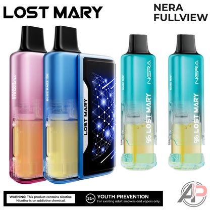 Lost Mary Nera Fullview 70k Puffs Disposable Vape Device Kit