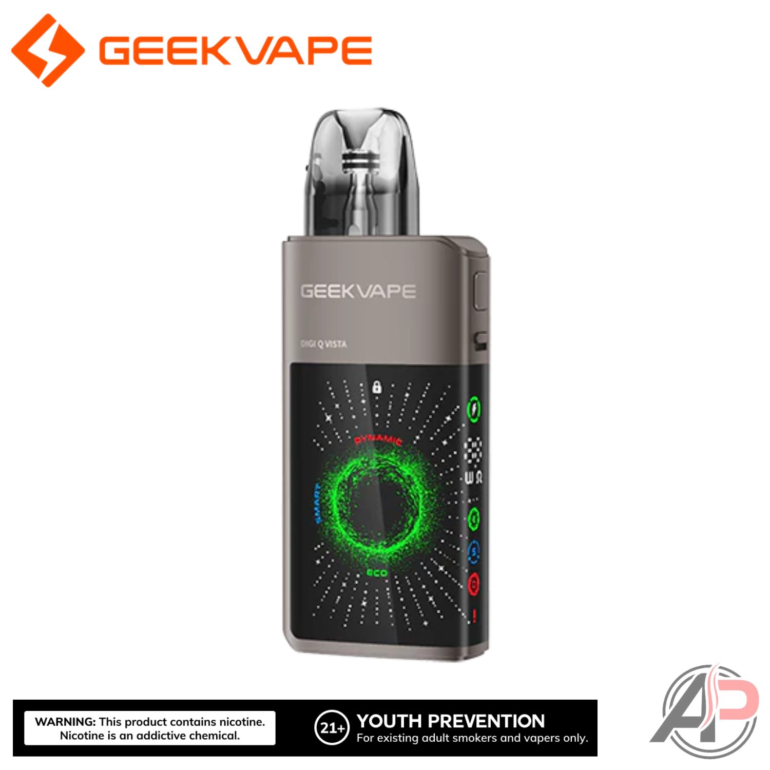 Geek Vape Digi-Q Vista 35W Pod System Starter Kit Device Apvs Geek Vape Digi-Q Vista 35W Pod System Starter Kit Device Apvs