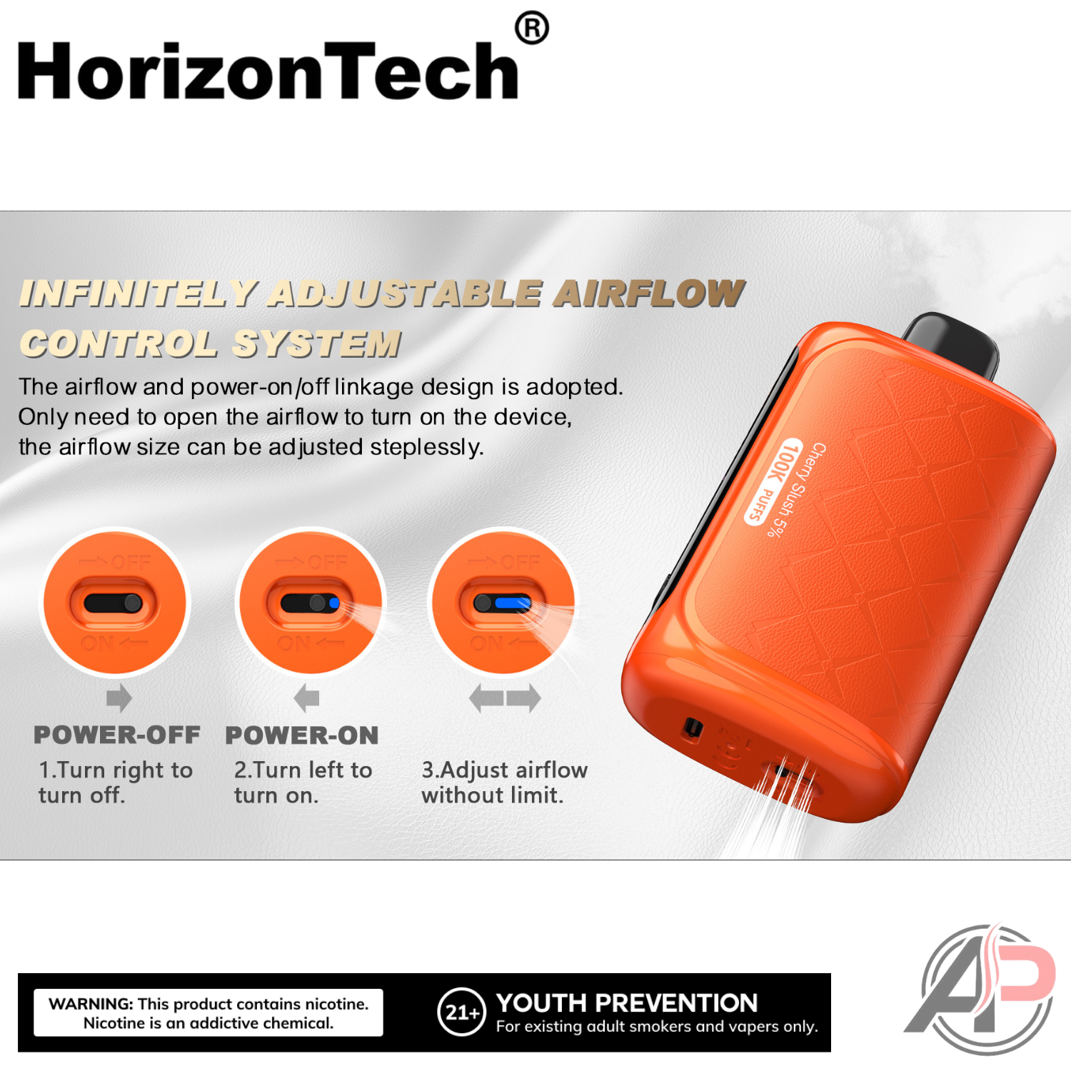 HorizonTech Max 100k Puffs Disposable Vape Device