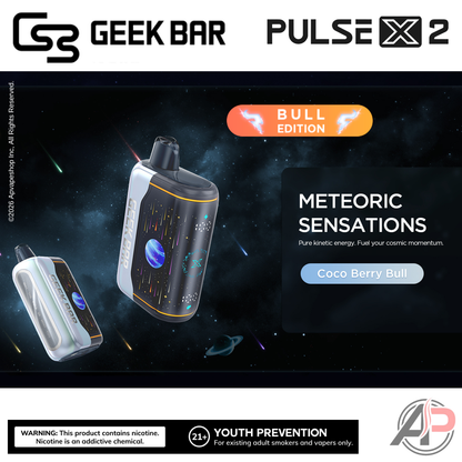 Geek Bar Pulse X 2 50,000 Puffs Disposable Vape Device