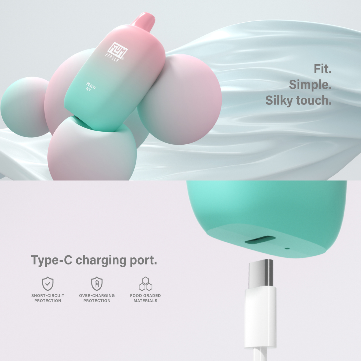 Flum Pebble Charge Flum Pebble Disposable Vape 5% Nicotine Flum Pebble Charge Flum Pebble Disposable Vape 5% Nicotine