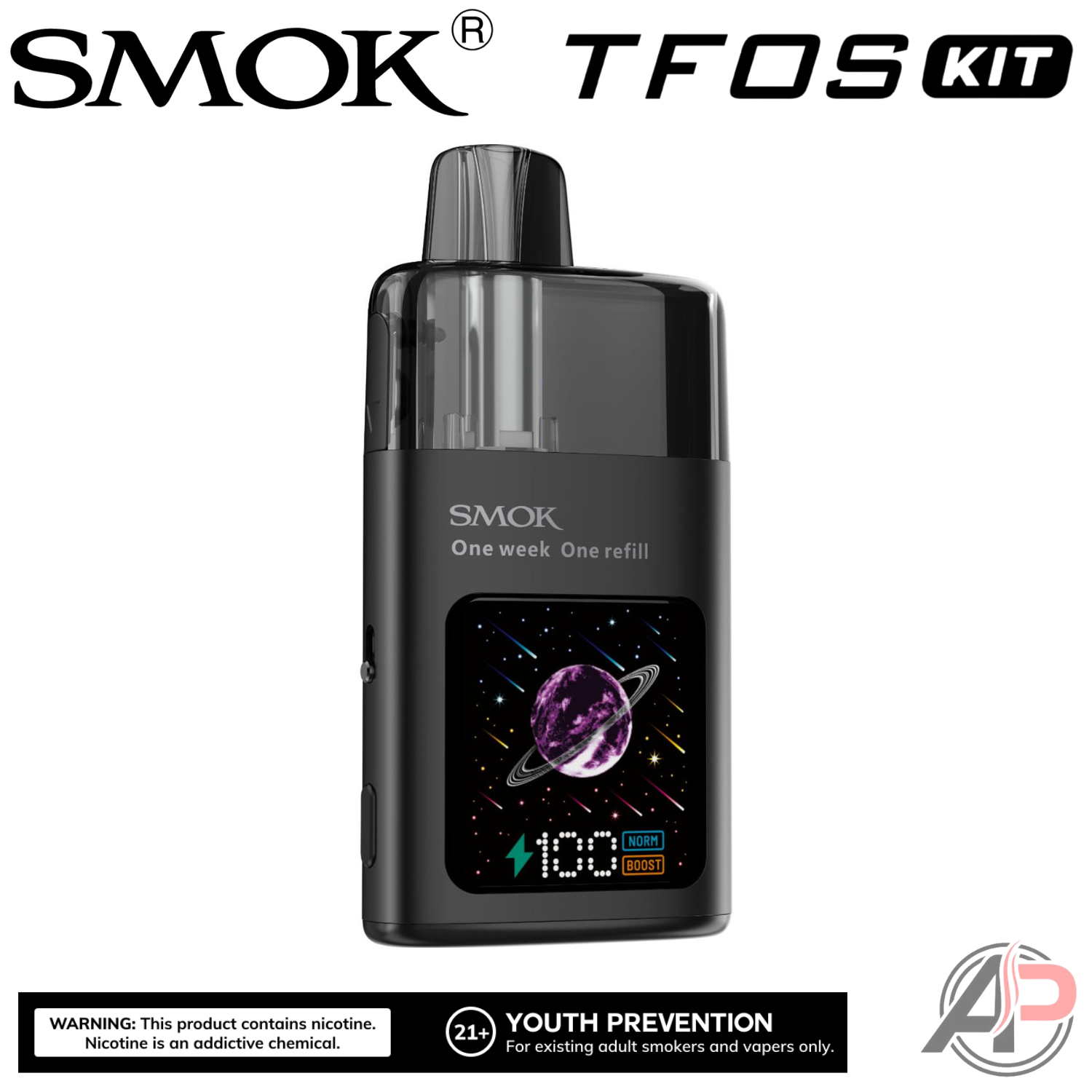 Smok TFOS Pod System Starter Kit Device Apvs Smok TFOS Pod System Starter Kit Device Apvs