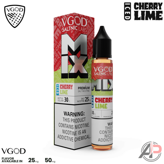 VGOD Mix Iced Cherry Lime 30mL Salt Nic