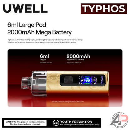 Uwell Typhos Pod System Starter Kit Device