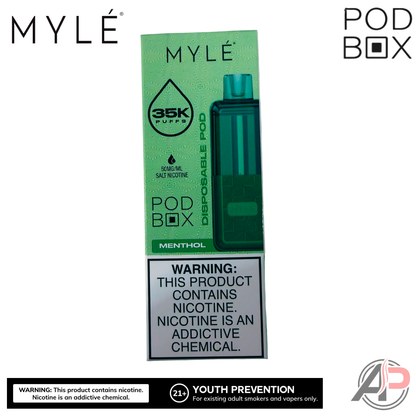 Myle Pod Box 35,000 Puffs Disposable Vape Device Kit