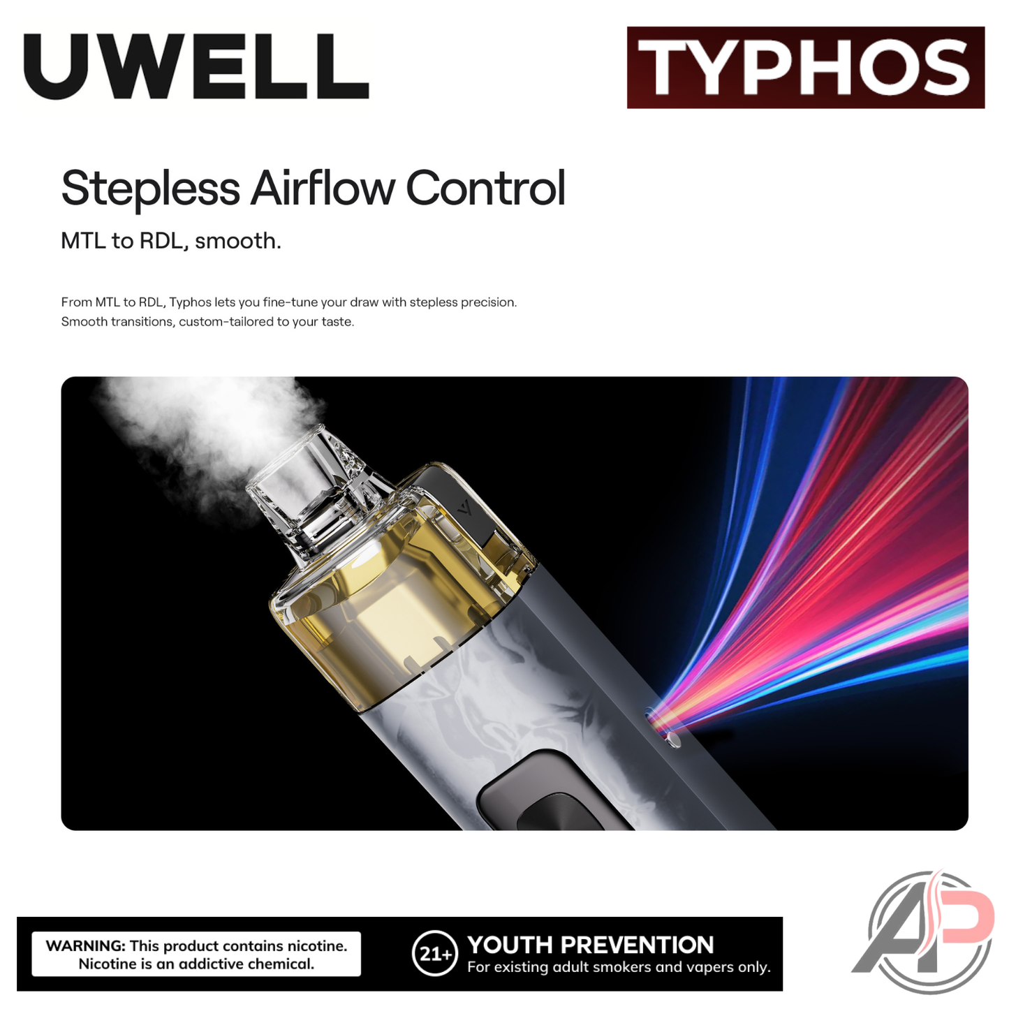 Uwell Typhos Pod System Starter Kit Device