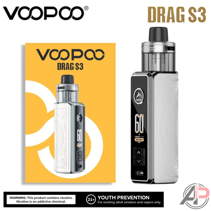Voopoo Drag S3 60w Pod Mod Stater Kit Device