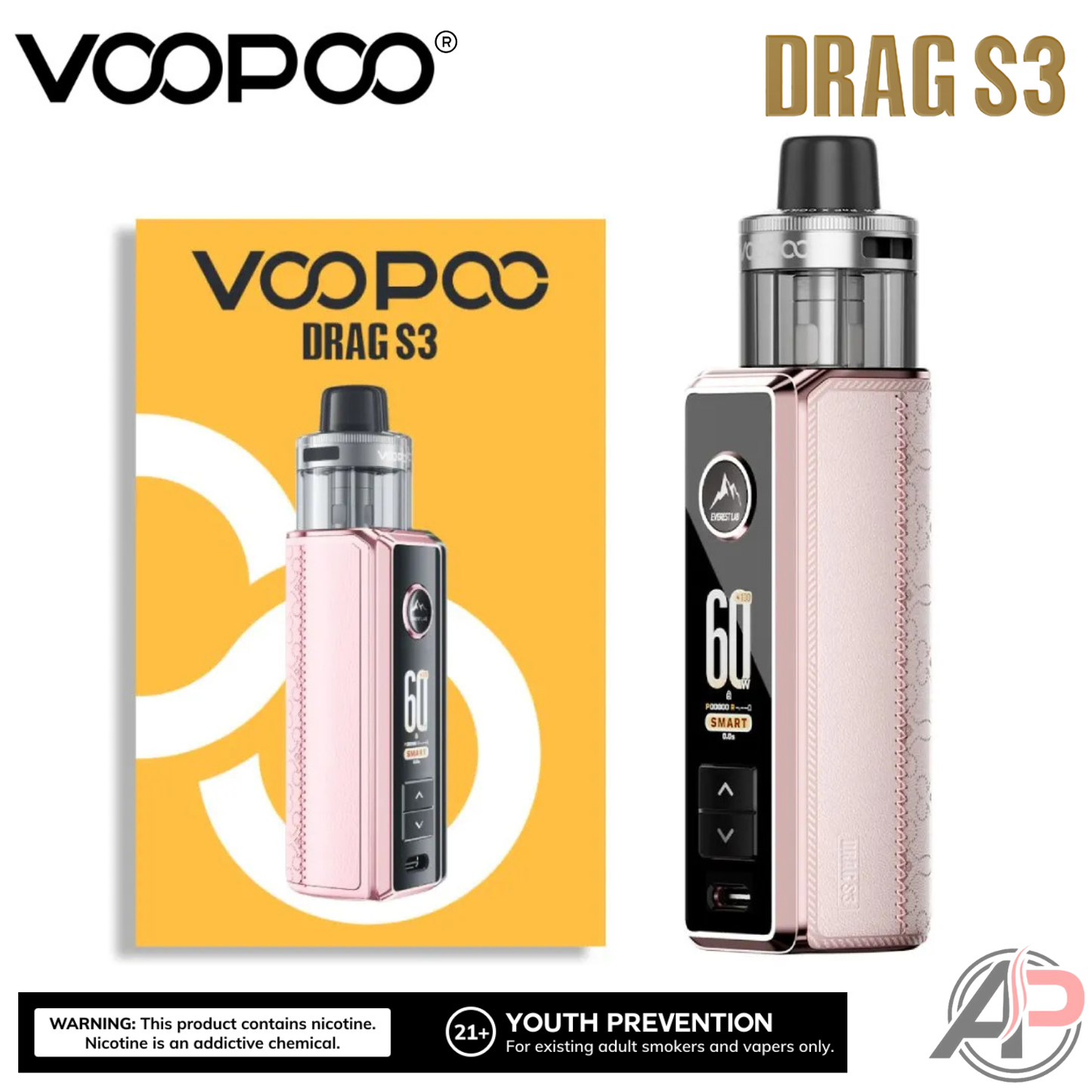 Voopoo Drag S3 60w Pod Mod Stater Kit Device