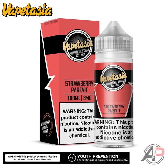 Vapetasia Strawberry Parfait E-Liquid 100mL