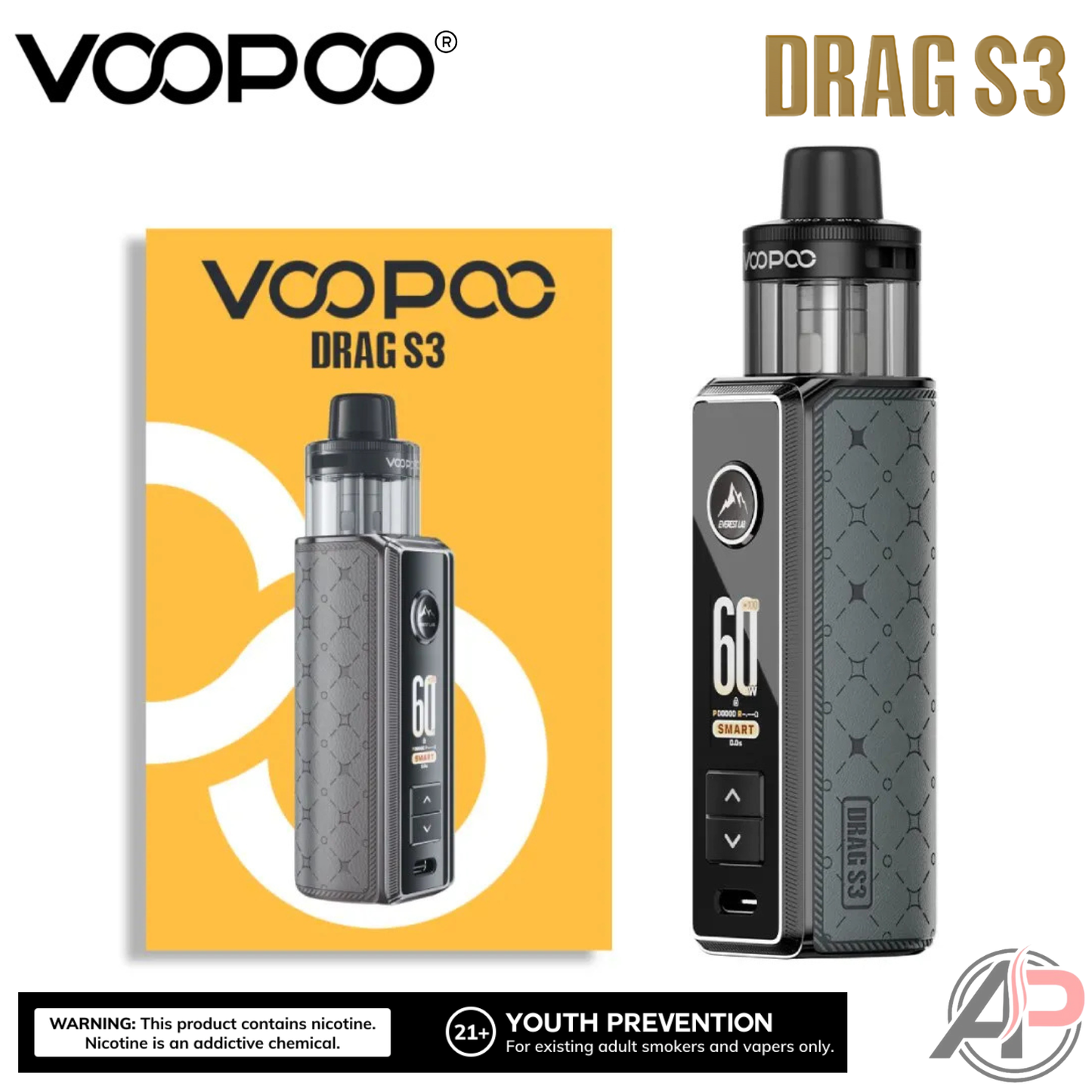 Voopoo Drag S3 60w Pod Mod Stater Kit Device