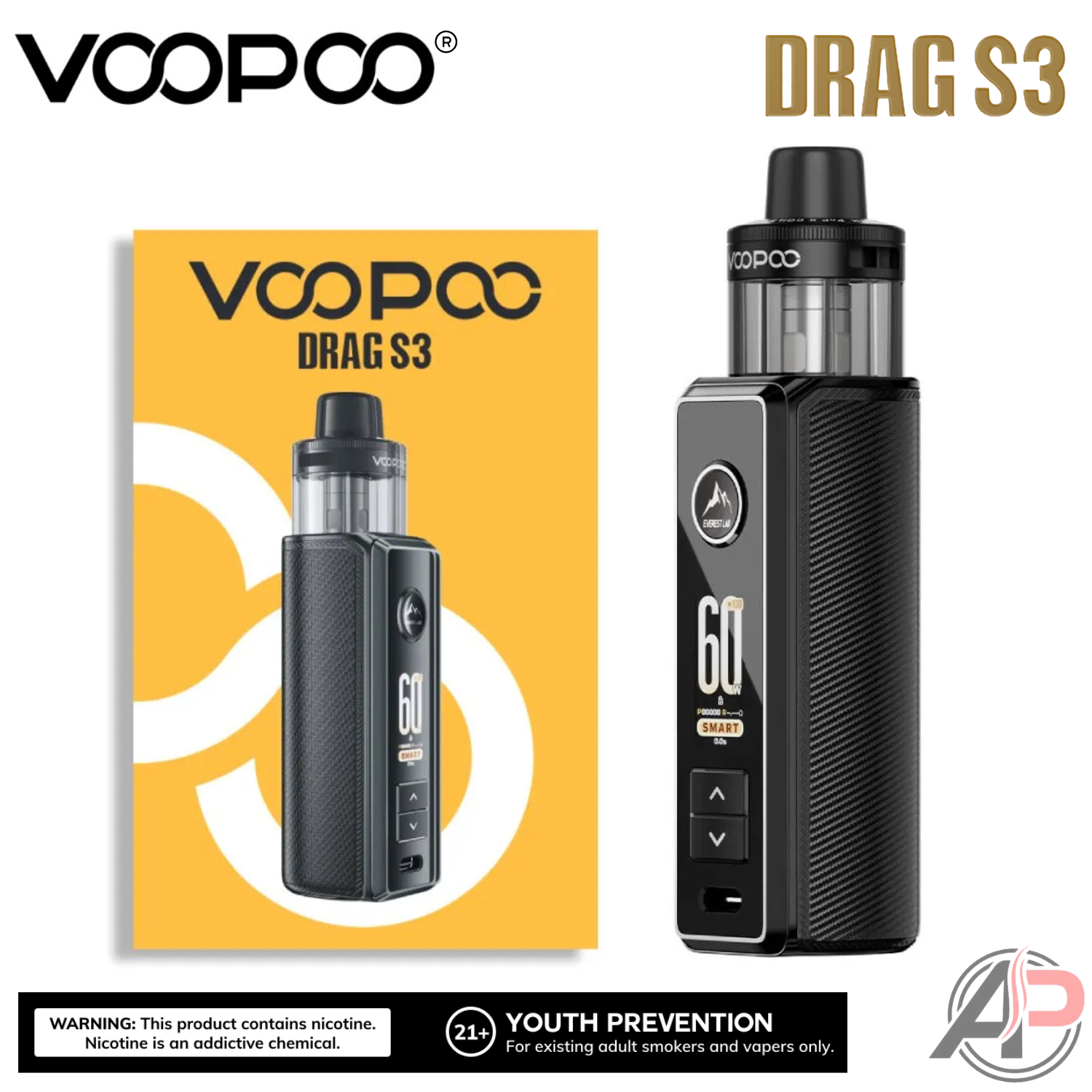 Voopoo Drag S3 60w Pod Mod Stater Kit Device