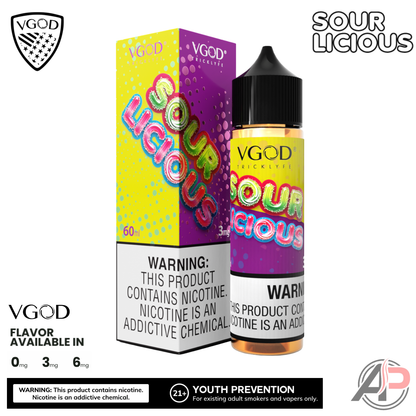 Vgod Sourlicious E-Liquid 60mL