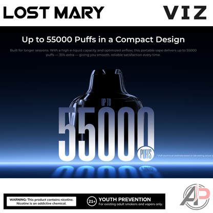Lost Mary Viz 55,000 Puffs Disposable Vape Device