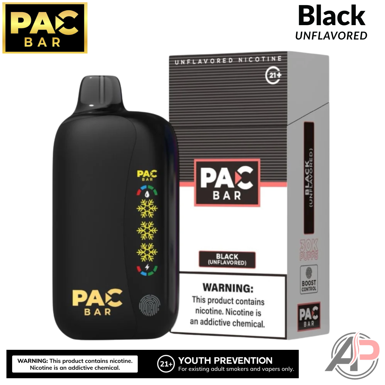 unflavored vape disposable Pac Bar 30k Puffs Disposable Vape Device – Apvs