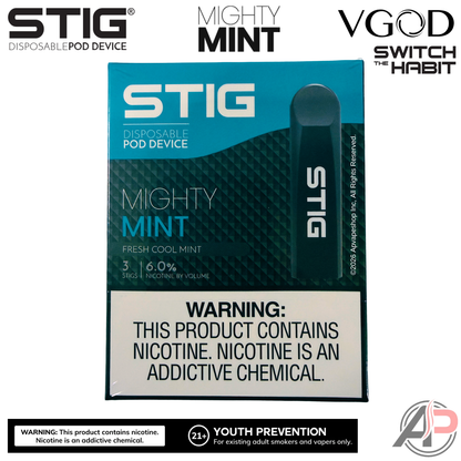 Vgod Stig Disposable Vape Device 3 Pack