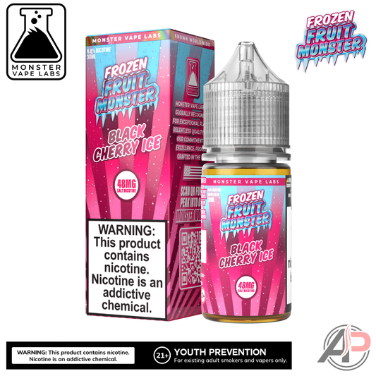 Black Cherry Ice E-Liquid By Frozen Fruit Monster Vape Labs 100mL