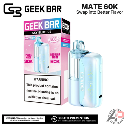 Geek Bar Mate 60,000 Puffs Disposable Vape Device Kit