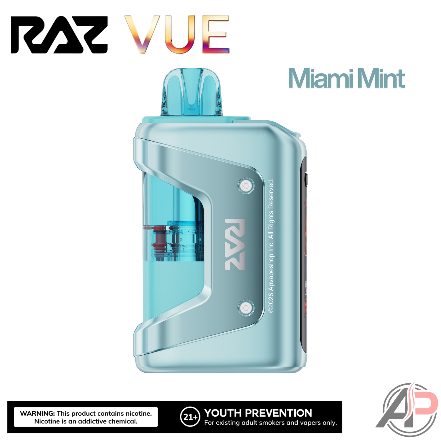Raz Vue 50k Puffs Disposable Vape Device Kit