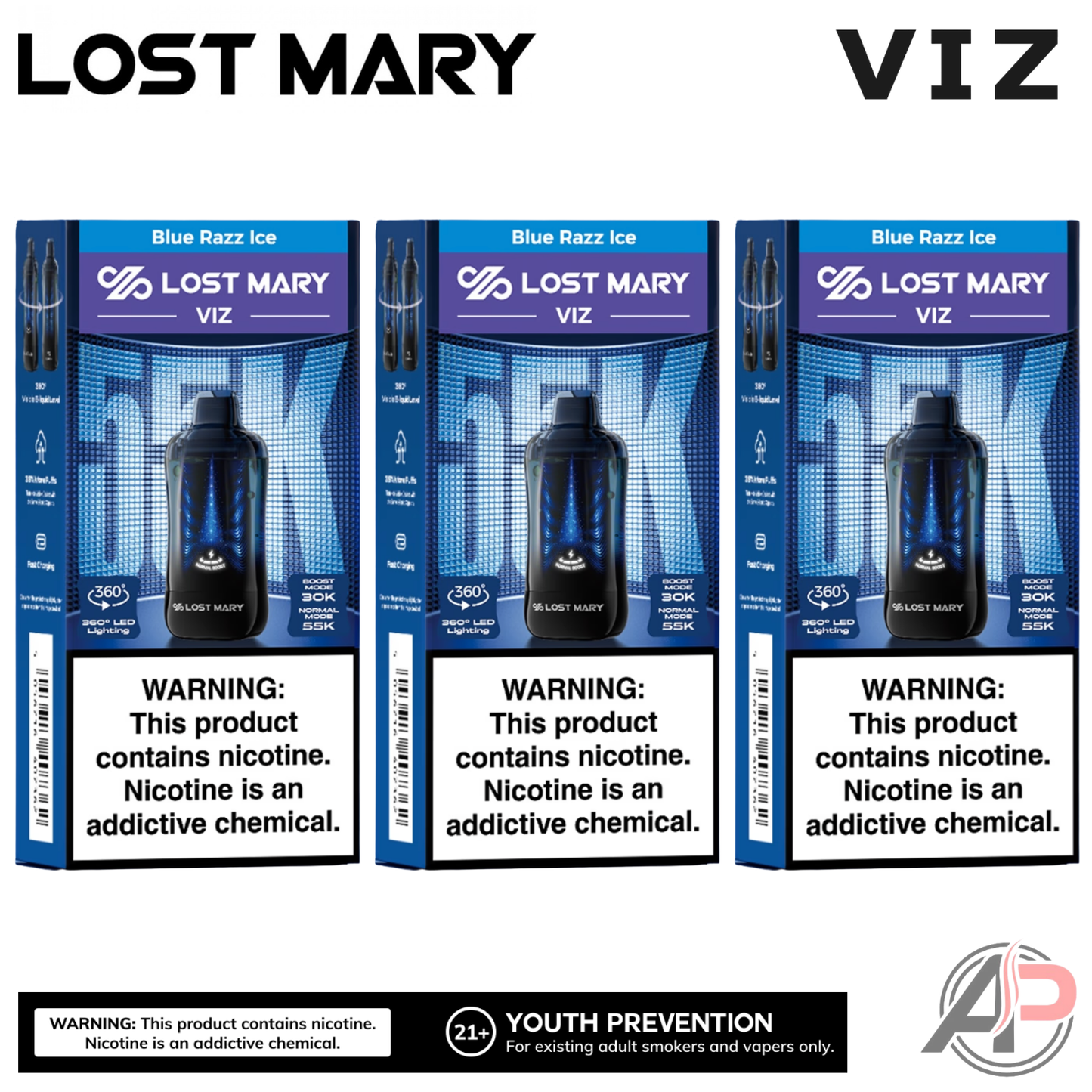 Lost Mary Viz 55,000 Puffs Disposable Vape Device