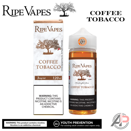 Ripe Vapes Coffee Tobacco E-Liquid 120mL