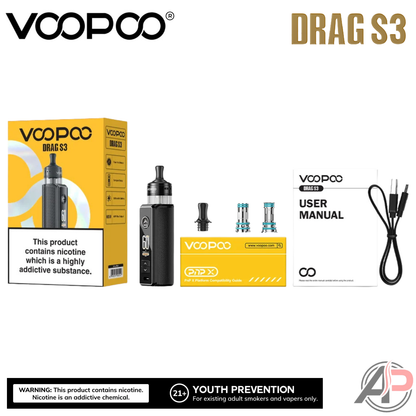 Voopoo Drag S3 60w Pod Mod Stater Kit Device
