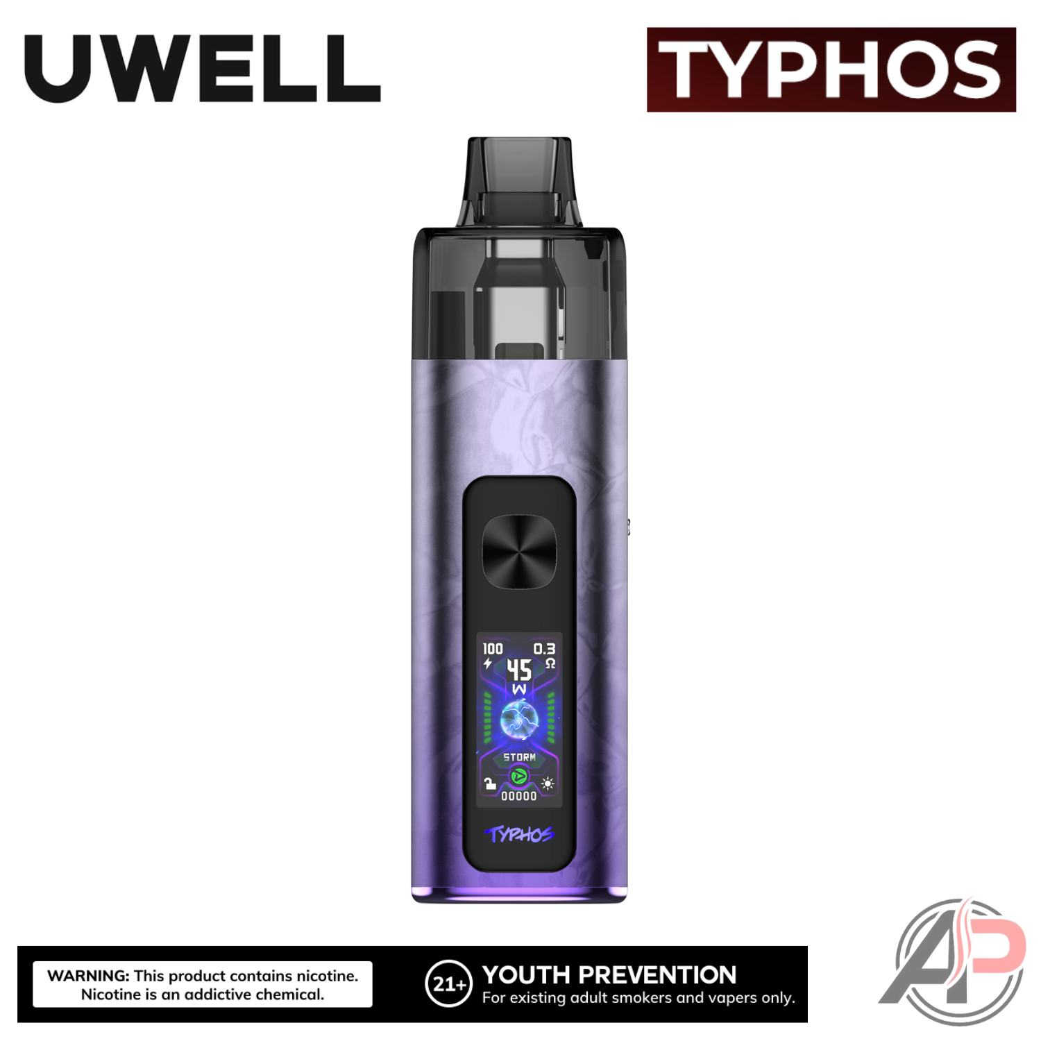 Uwell Typhos Pod System Starter Kit Device Apvs Uwell Typhos Pod System Starter Kit Device Apvs