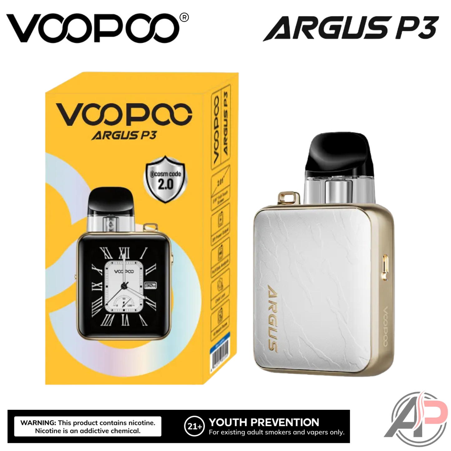 Voopoo Argus P3 Pod System Starter Kit Device