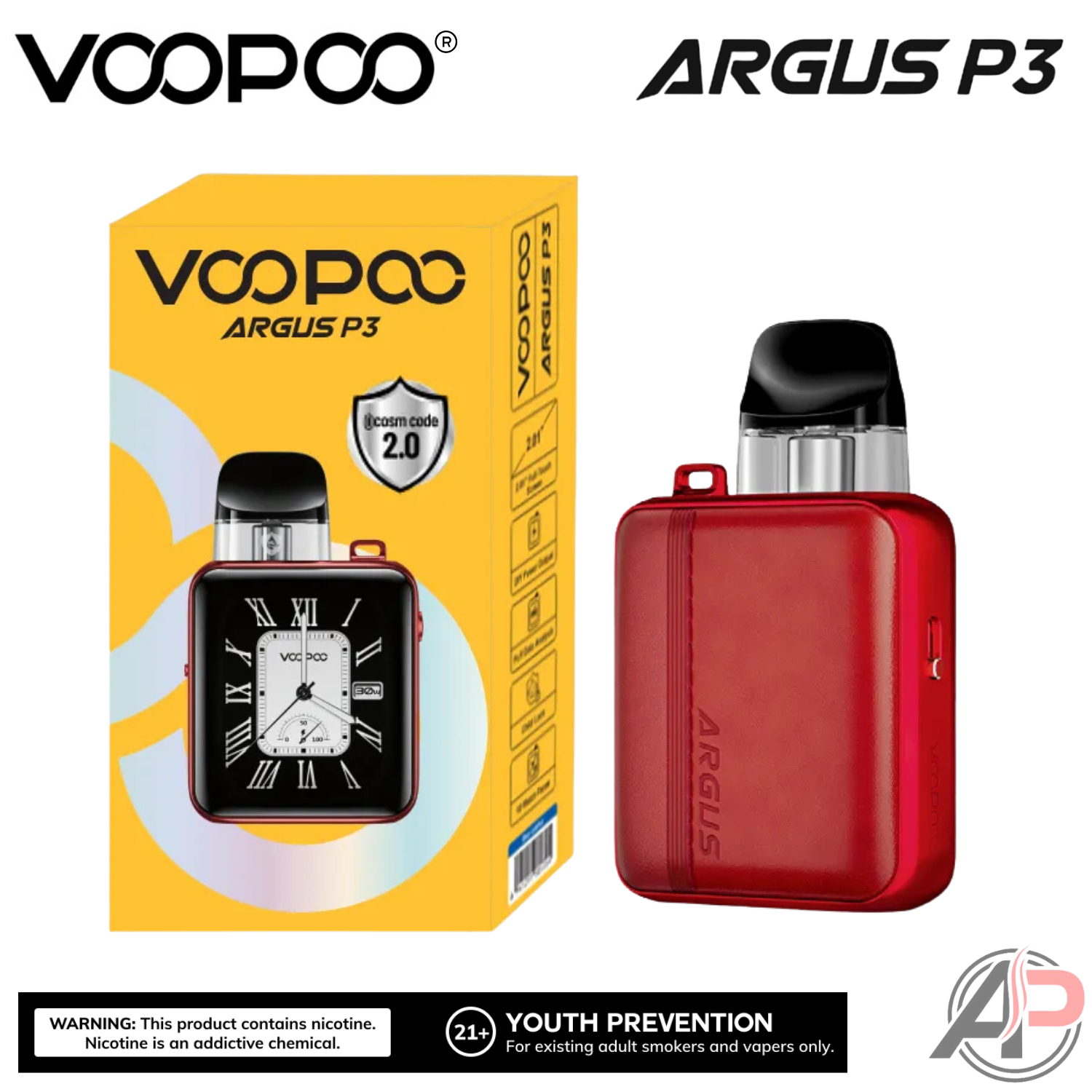 Voopoo Argus P3 Pod System Starter Kit Device