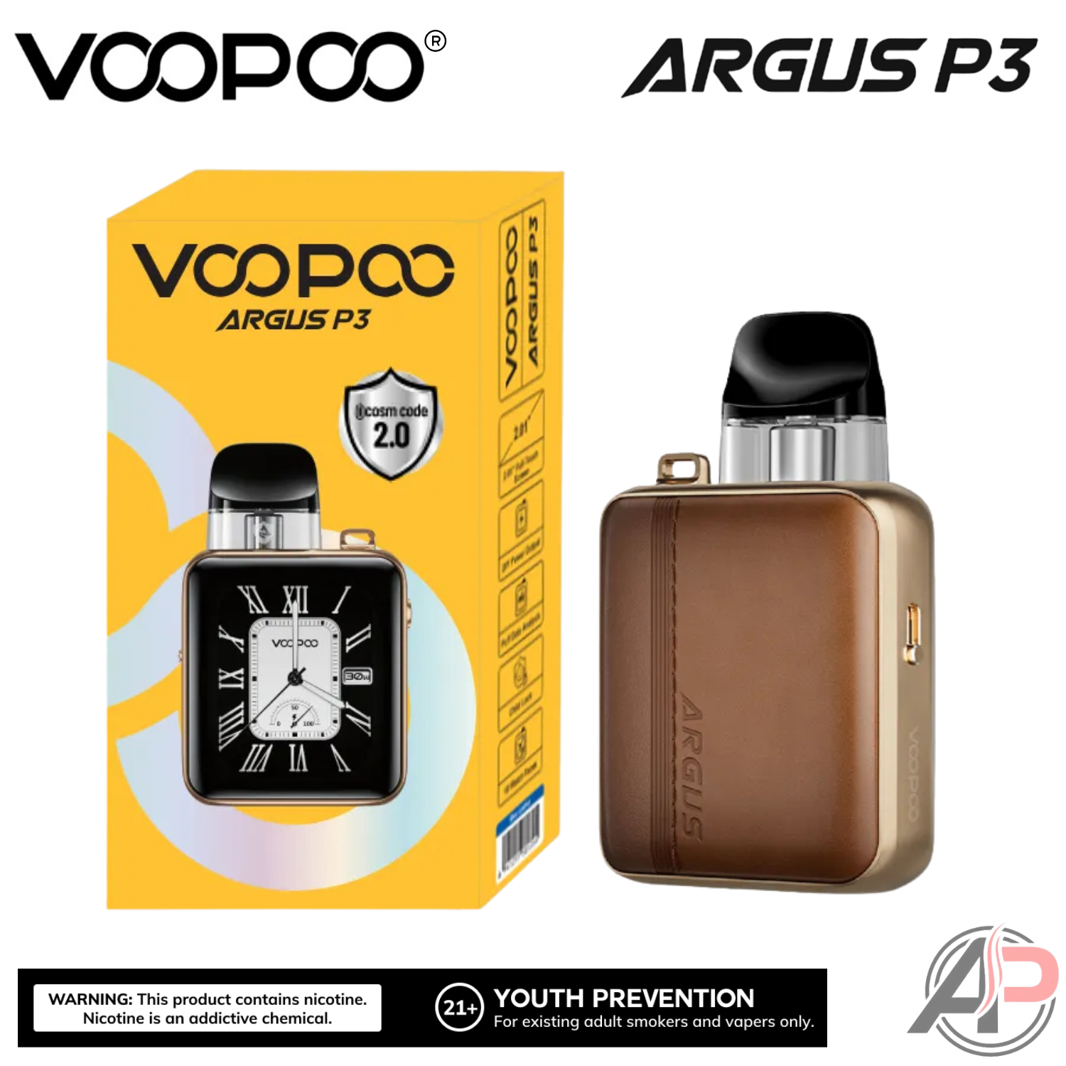 Voopoo Argus P3 Pod System Starter Kit Device