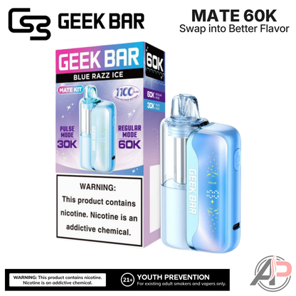 Geek Bar Mate 60,000 Puffs Disposable Vape Device Kit