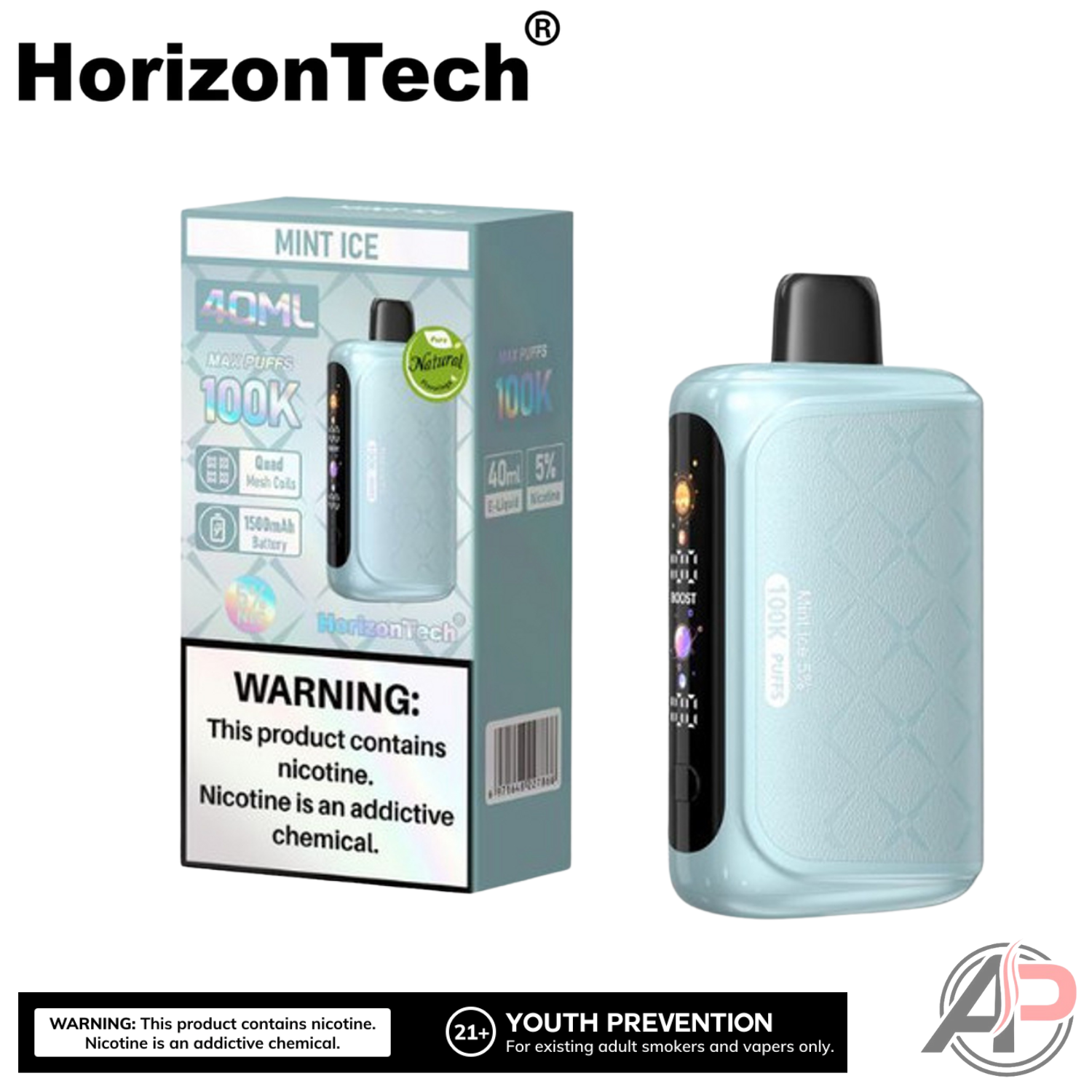 HorizonTech Max 100k Puffs Disposable Vape Device Apvs HorizonTech Max 100k Puffs Disposable Vape Device Apvs