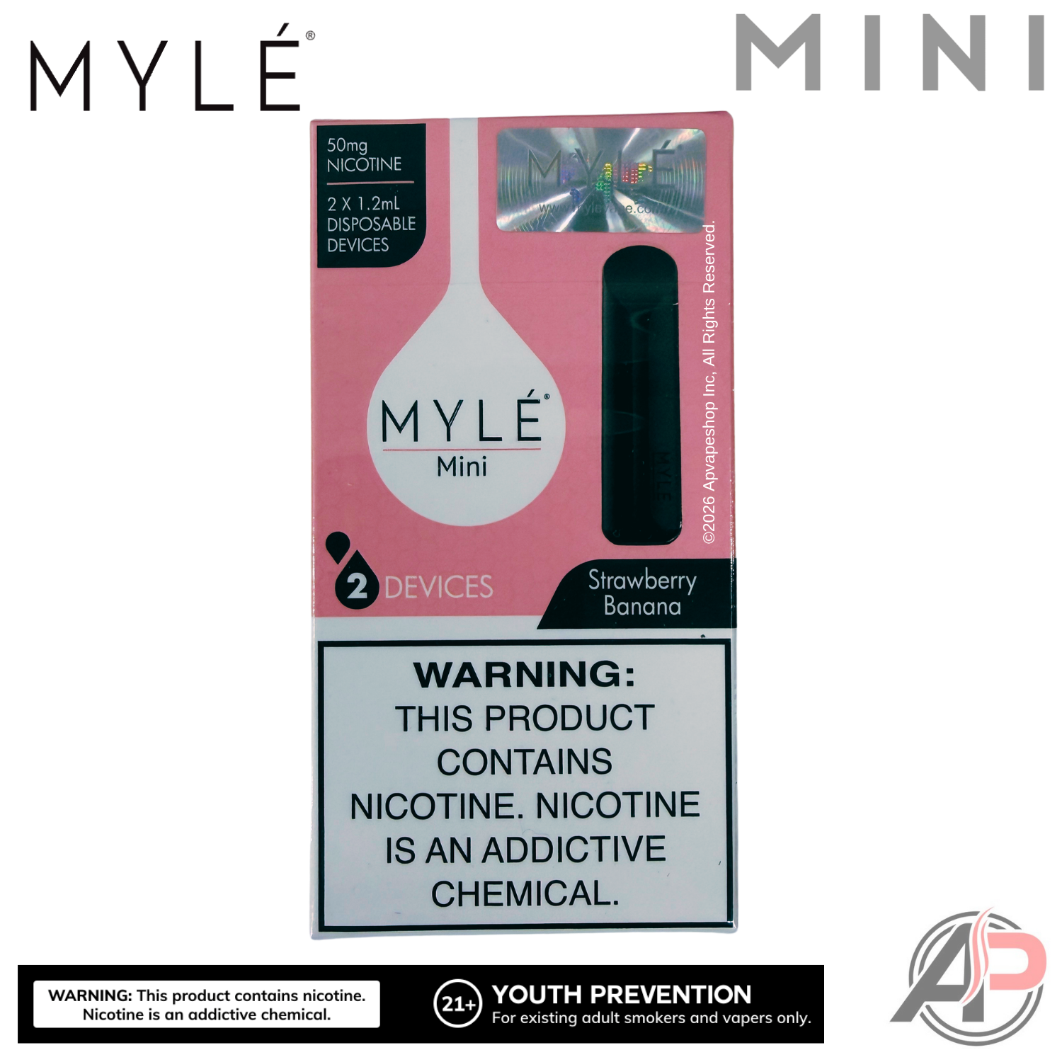 Myle Mini Disposable Vape Device