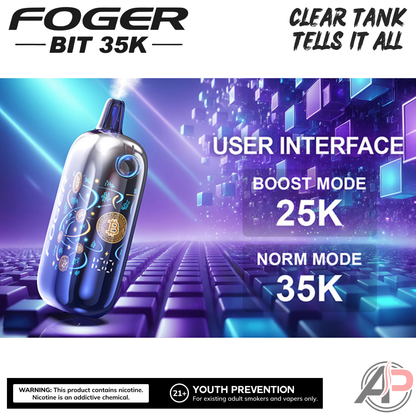 Foger Bit 35k Puffs Disposable Vape Device