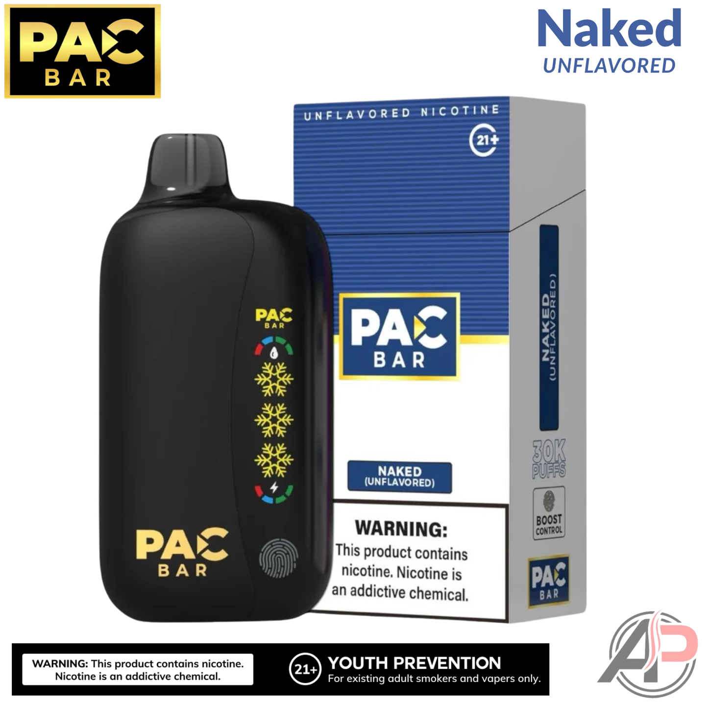 Pac Bar 30k Puffs Disposable Vape Device